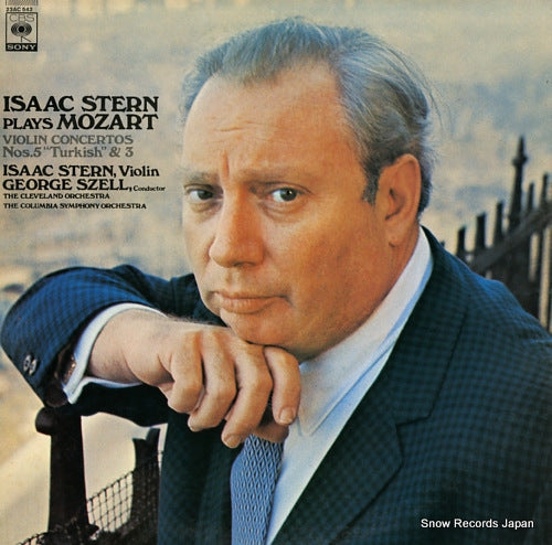 STERN, ISAAC mozart; violin concertos nos.5 turkish  23AC542