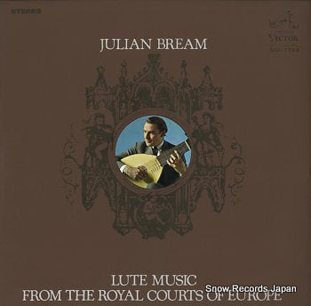BREAM, JULIAN lute music from the royal courts of europe SRA-2220