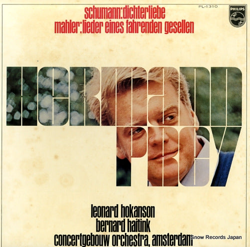 PREY, HERMANN schumann; dichaterliebe PL-1310