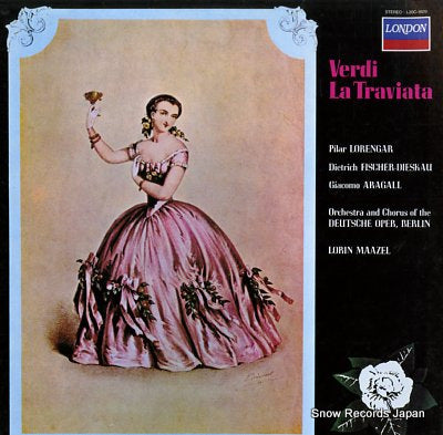MAAZEL, LORIN verdi; la traviata L20C-1829