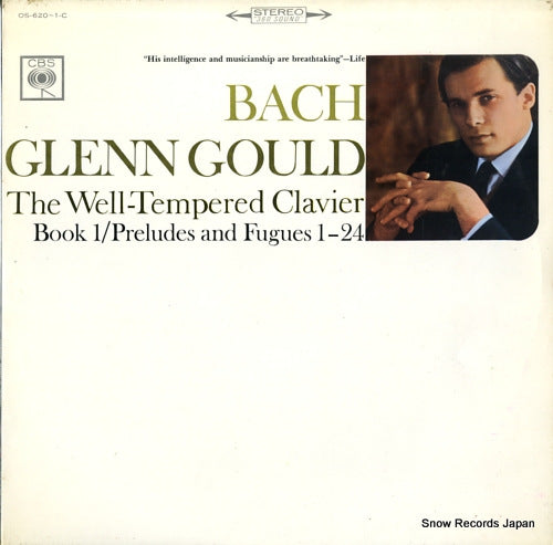 GOULD, GLENN bach; the well-tempered clavier, book i OS-620-1-C
