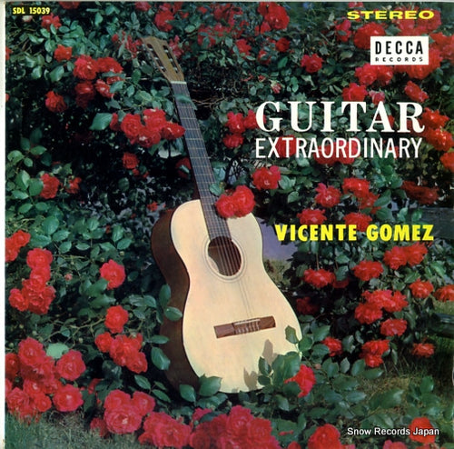 GOMEZ, VICENT guitar extraordinary SDL15039