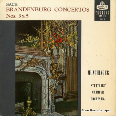 MUNCHINGER, KARL bach; brandenburg concerto no.5 LE9