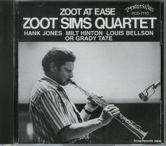 ZOOT SIMS QUARTET  zoot at ease PCD-7110