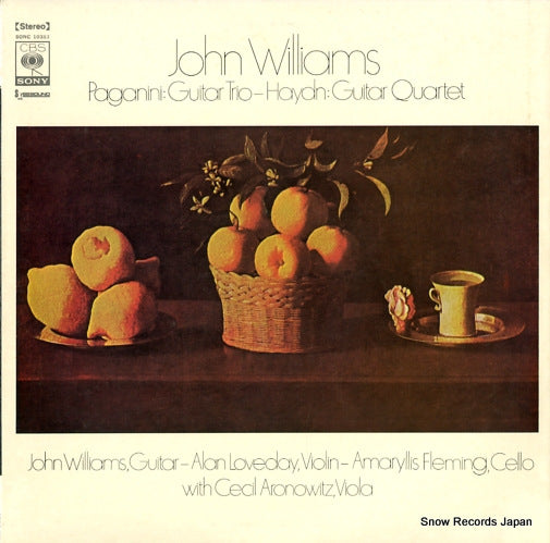 WILLIAMS, JOHN haydn; guitar quartet  SONC10383