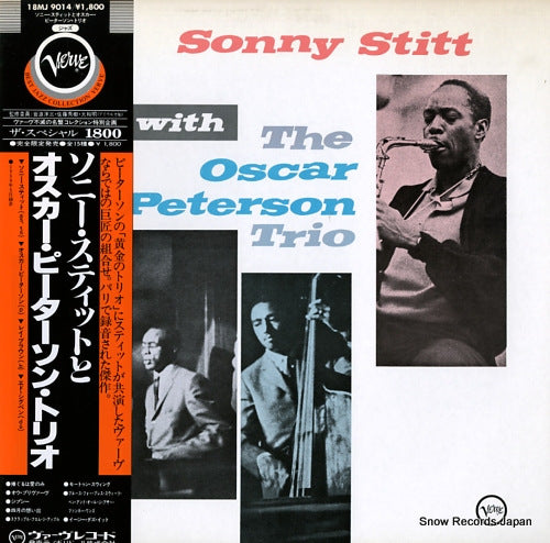 STITT, SONNY sits in with the oscar peterson trio 18MJ9014
