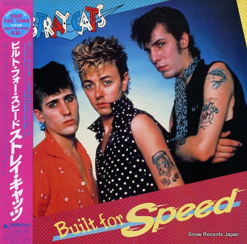 STRAY CATS built for speed 25RS-186