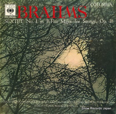 STERN, ISAAC brahms; sextet no.1 OL-182