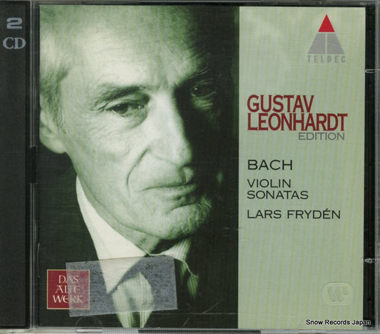 LEONHARDT, GUSTAV / LARS FRYDEN bach; violin sonatas 3984-21353-2