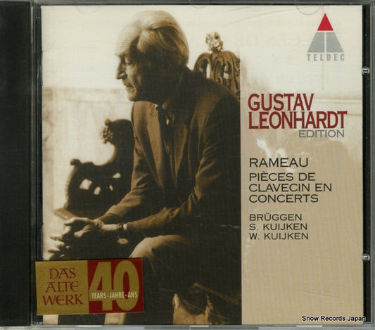 LEONHARDT, GUSTAV rameau; pieces de clavecin en concerts 3984-21767-2