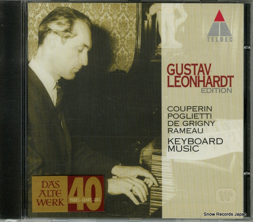 LEONHARDT, GUSTAV couperin; poglietti de grigny rameau keyboard music 3984-21766-2