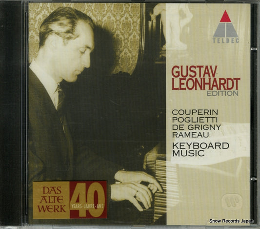 LEONHARDT, GUSTAV couperin; poglietti de grigny rameau keyboard music 3984-21766-2
