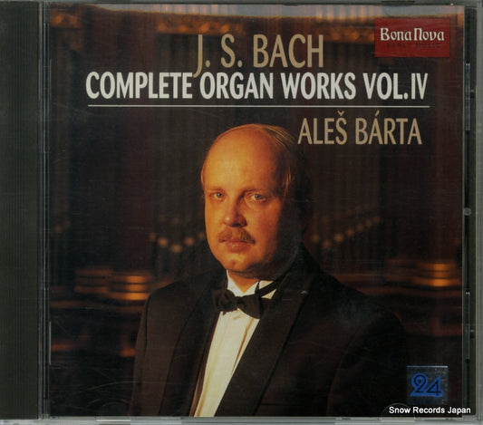 BARTA, ALES bach; complete organ works vol.4 PCCL-00429