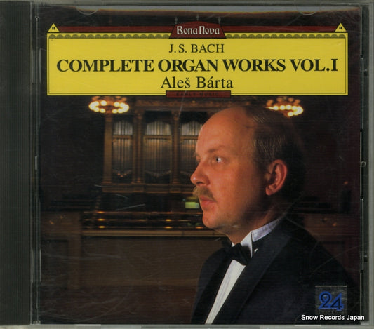 BARTA, ALES bach; complete organ works vol.1 PCCL-00364