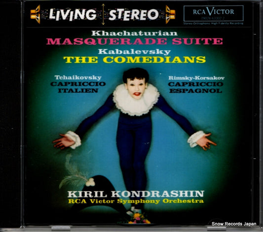KONDRASHIN, KYRIL khachaturian; masquerade suite 09026633022