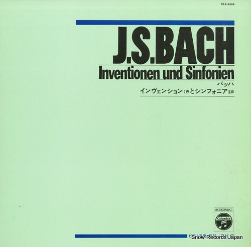 TAMURA, HIROSHI j.s.bach; inventionen und sinfonien ELS-3344