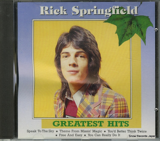 SPRINGFIELD, RICK greatest hits 2690112