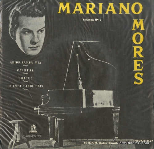 MORES, MARIANO mariano mores E-3527