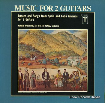 RAGOSSNIG, KONRAD AND WALTER FEYBLI music for 2 guitars TV-S34605
