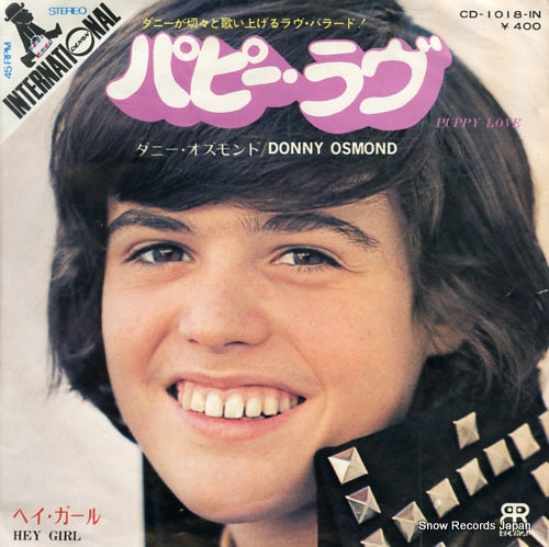 OSMOND, DONNY puppy love CD-1018-IN
