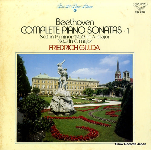 GULDA, FRIEDRICH beethoven; complete piano sonatas 1 SOL2013
