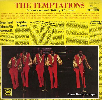 TEMPTATIONS, THE live at london's talk of the town SJET-8284