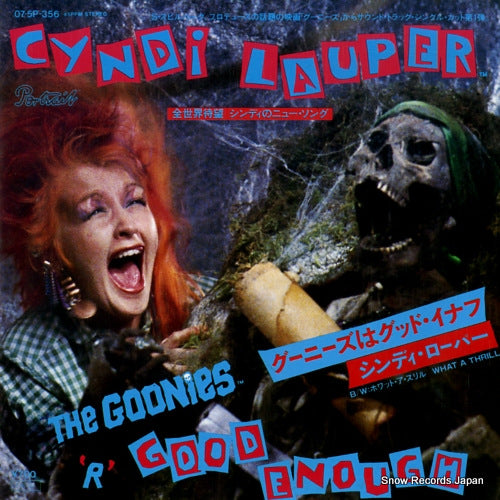 LAUPER, CYNDI the goonies 'r' good enough 07.5P-356
