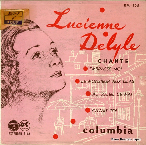 DELYLE, LUCIENNE embrasse - moi EM-105