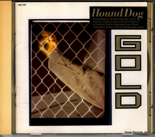 HOUND DOG gold MCD-1006