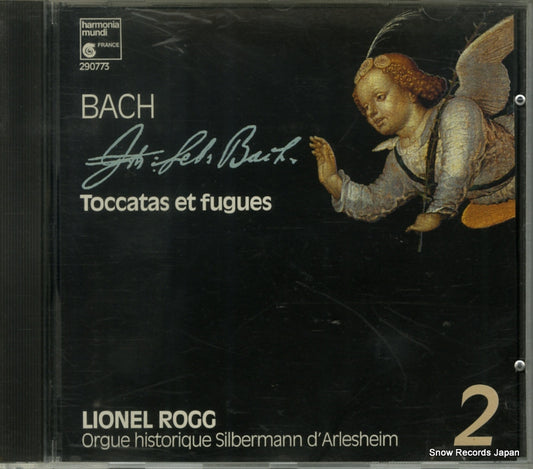ROGG, LIONEL bach; toccatas & fugues 2 HMX290773