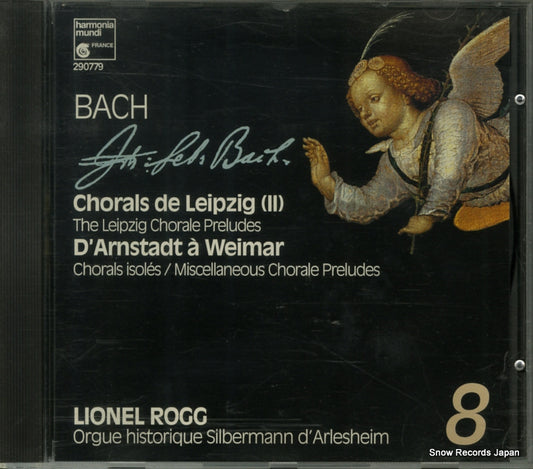 ROGG, LIONEL bach; chorals de lepjig 8 HMX290779