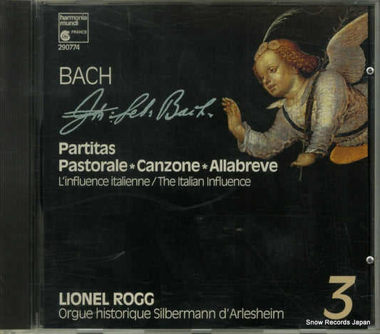 ROGG, LIONEL bach; partitas pastorale canzone 3 HMX290774
