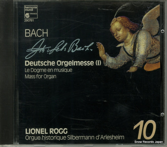 ROGG, LIONEL bach; deutsche orgelmesse 10 HMX290781