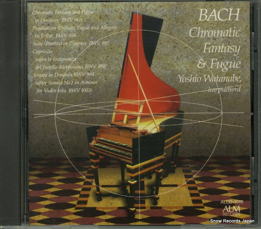WATANABE, YOSHIO bach; chromatic fantasy & fugue ALCD-1018