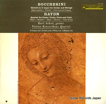 SCHEIT, KARL boccherini; quintet in d major for guitar and strings VY10