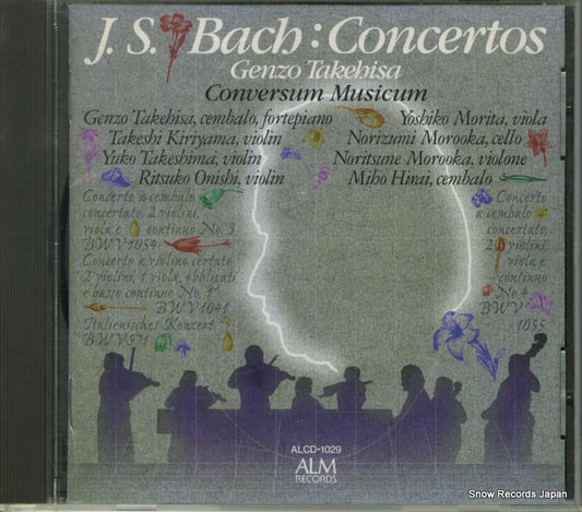 TAKEHISA, GENZO bach; concertos ALCD-1029