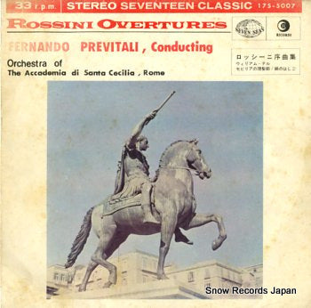 PREVITALI, FERNANDO rossini; overtures  17S-5007