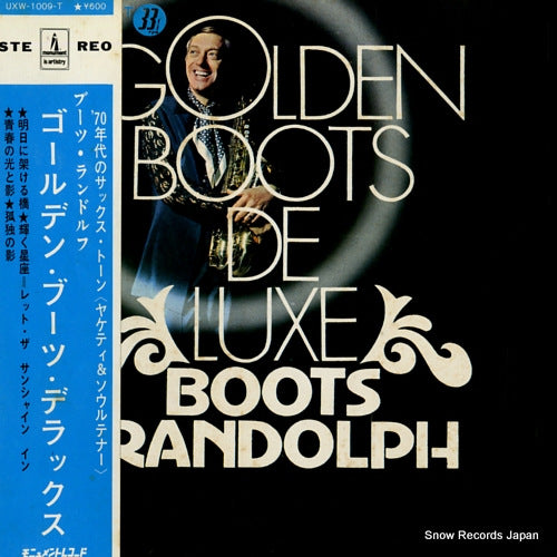 RANDOLPH, BOOTS golden boots de luxe UXW-1009-T