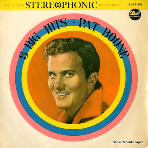 BOONE, PAT 5 big hits SJET-65
