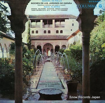 LARROCHA, ALICIA DE falla; noches en los jardines de espana OS-788-H