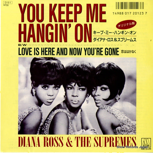 ROSS, DIANA, AND THE SUPREMES you keep me hangin' on RMTS-26