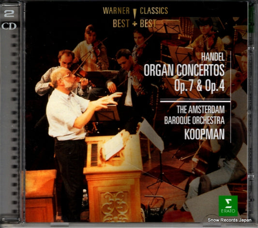 KOOPMAN, TON handel; organ concertos op.7 & op.4 WPCS-12217