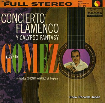 GOMEZ, VICENTE concierto flamenco SDL15006