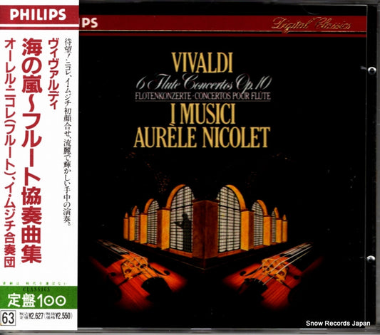 I MUSICI vivaldi; 6 flute concertos op.10 28CD-601 / 420188-2