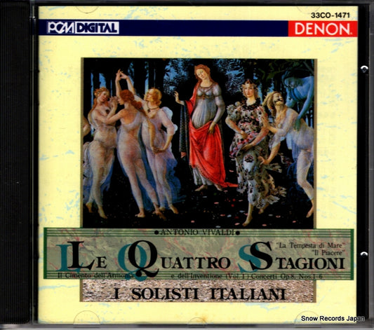 I SOLISTI ITALIANI vivaldi; le quattro stagioni 33CO-1471 / CO-1471