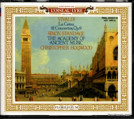 HOGWOOD, CHIRISTOPHER vivaldi; la cetra 12 cocertos, op.9 F60L-20327