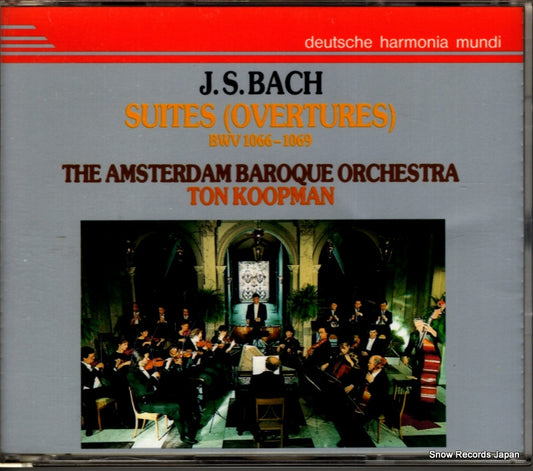 KOOPMAN, TON bach; suites (overtures) B25D-36008