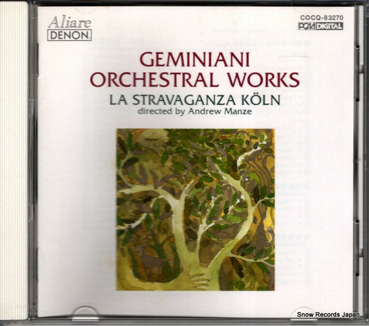 LA STRAVAGANZA KOLN geminiani; orchestral works COCQ-83270