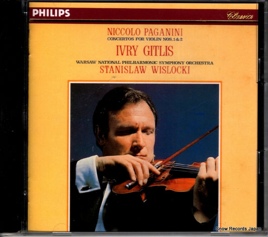 GITLIS, IVRY paganini; violin concertos nos.1 & 2 PHCP-3602