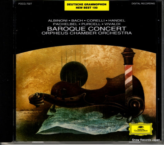 ORPHEUS CHAMBER ORCHESTRA baroque concert POCG-7027